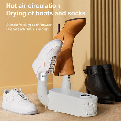 Shoe Dryers Sterilization Dehumidification Portable Shoe Rack Heater Deodorizer Dehumidifier Device Quick Drying Shoe Dryer - LKBA