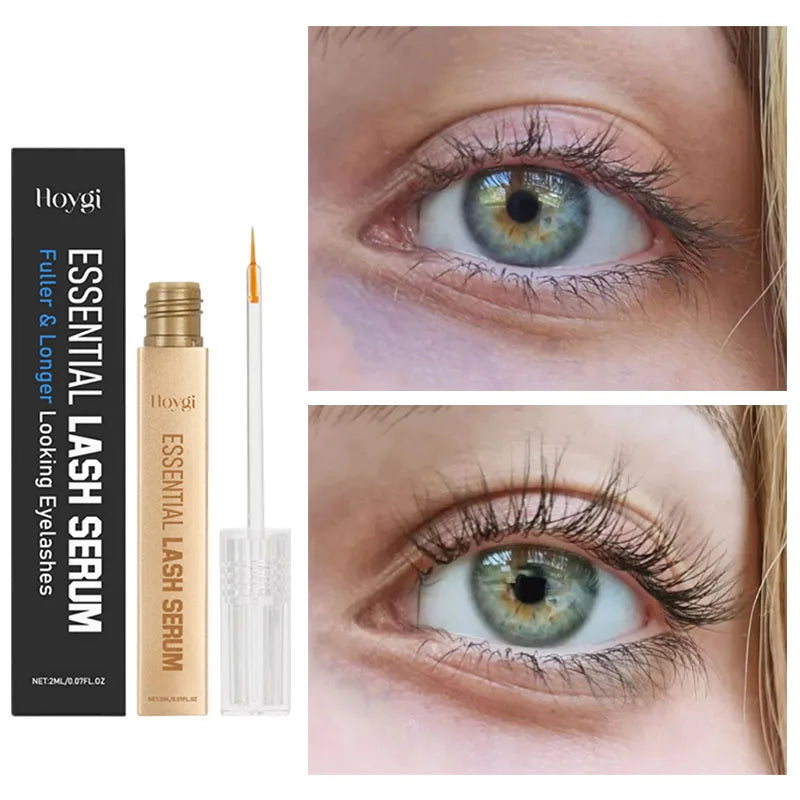 Fast Eyelash Growth Serum Natural Eyelash Enhancer Longer Fuller Thicker Curling Lash Treatment Eye Care Products Makeup - LKBA