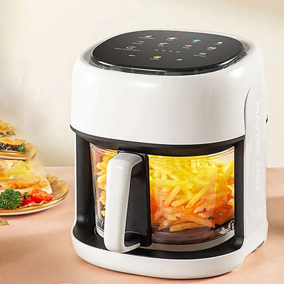 Smart Electric Air Fryer Large Capacity Convection Oven Deep Fryer Without Oil Kitchen 360°Baking - LKBA