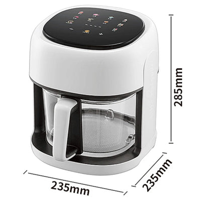 Smart Electric Air Fryer Large Capacity Convection Oven Deep Fryer Without Oil Kitchen 360°Baking - LKBA