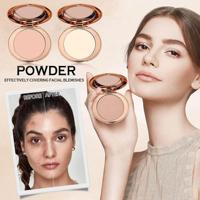 Setting Powder Small Samples Oil Control Concealer Matte Waterproof Foundation Brighten Skin Contour Long Lasting Makeup - LKBA