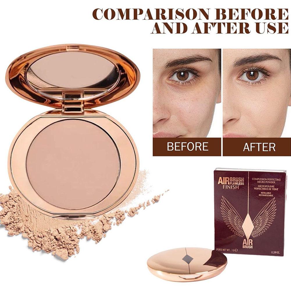Setting Powder Small Samples Oil Control Concealer Matte Waterproof Foundation Brighten Skin Contour Long Lasting Makeup - LKBA