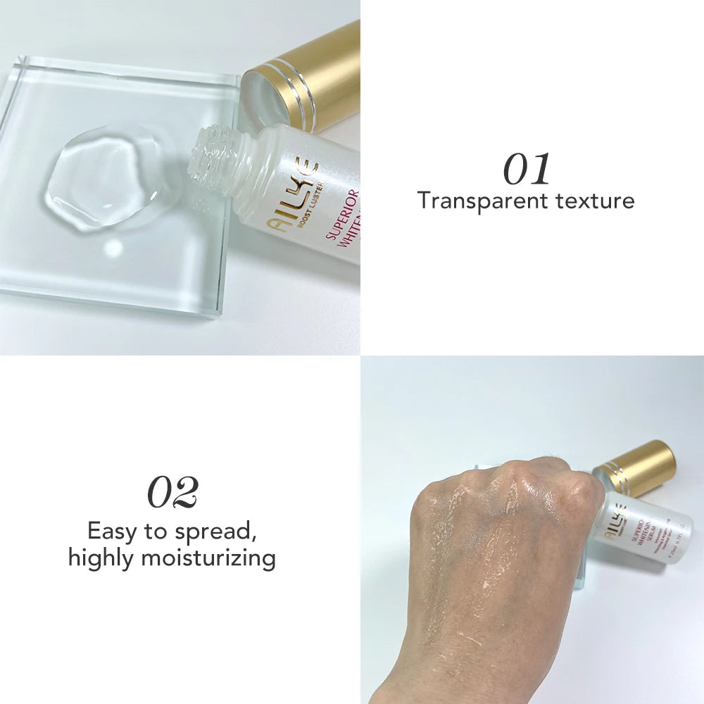 AILKE Whitening Dark Spots Remove Facial Skin Care Cream With Collagen, Reduce Freckles, Wrinkles, Women Premium Face Product - LKBA