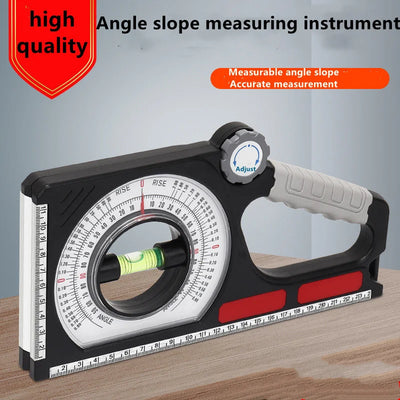 High Precision Angle Slope Measuring Instrument Magnetic Level Bubble Inclinometer Protractor Angle Finder Slope Scale Level - LKBA