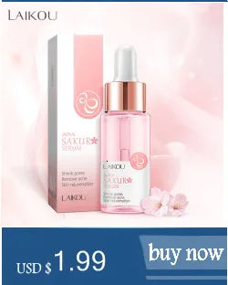 LAIKOU 17ML Japan Sakura Serum Vitamin C Nourish Essense Oil Control 24K Gold Serum Rose Blueberry Skin Care Smoothing Facecare - LKBA