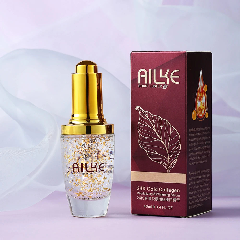 AILKE Whitening Dark Spots Remove Facial Skin Care Cream With Collagen, Reduce Freckles, Wrinkles, Women Premium Face Product