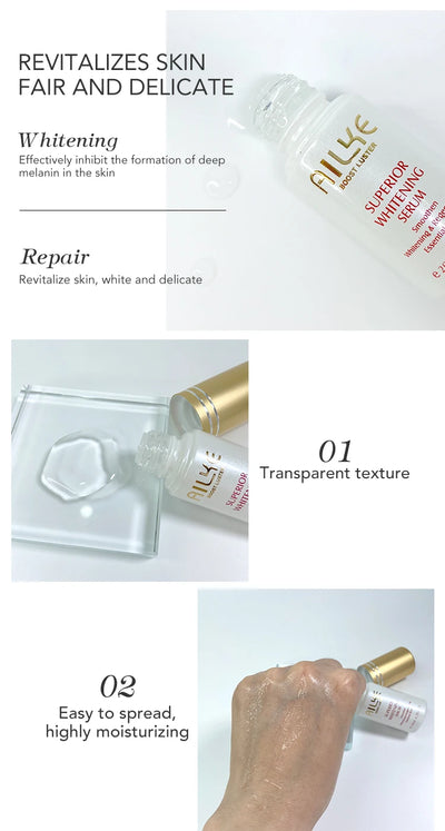 AILKE Face Cream With Hyaluronic Acid, Whitening Moisturizing Lifting Anti-aging, Women Sleeping Dry Korean Bleaching Skin Care - LKBA