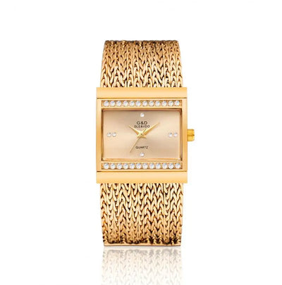 Ladies Wrist Watches Woman Famous Brand Dress Square Design Female Wristwatch Gold Stainless Steel Clock Montre Femme 2024 - LKBA
