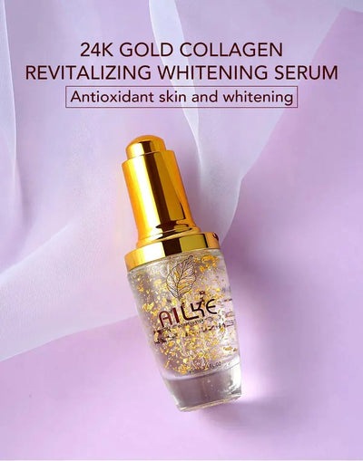 AILKE Whitening Dark Spots Remove Facial Skin Care Cream With Collagen, Reduce Freckles, Wrinkles, Women Premium Face Product - LKBA