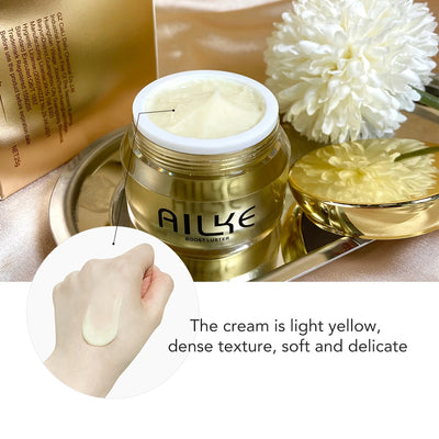 AILKE Lightening Facial Skin Care Cream With Glutathione, Reduce Dark Spots, Improve Dull Skin, Moisturizing Face Clean Set - LKBA