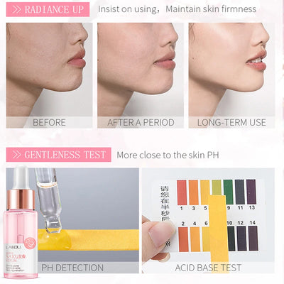 LAIKOU 17ML Japan Sakura Serum Vitamin C Nourish Essense Oil Control 24K Gold Serum Rose Blueberry Skin Care Smoothing Facecare - LKBA