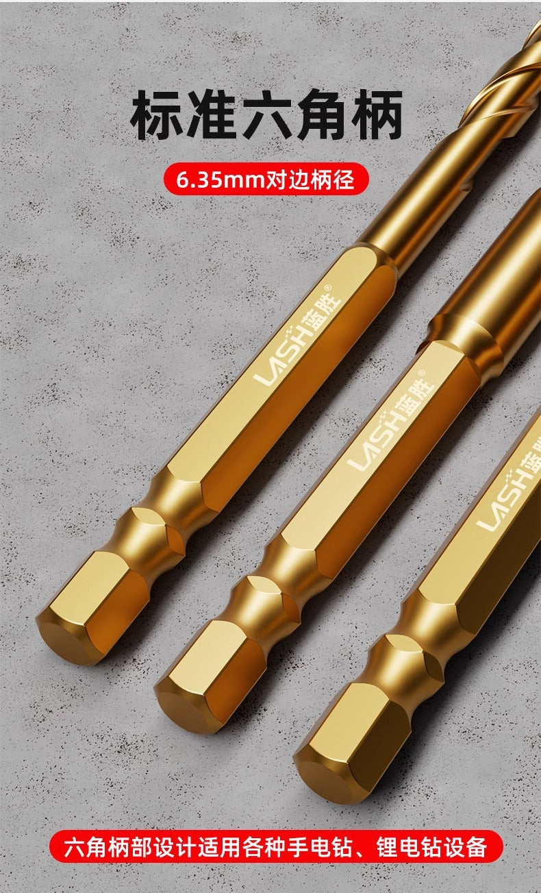 Upgraded four-edged sawtooth drill bit for tile drilling and concrete special electric drill ultra-high hardness drill bit - LKBA