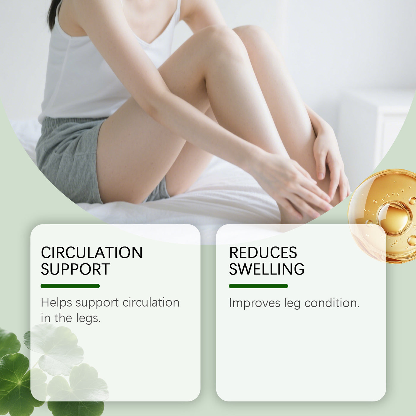 Varicose Vein Ease Paste Spider Leg Soreness Recovery Vasculitis Improve Blood Circulation Hydration Swelling Edema Relief Cream - LKBA