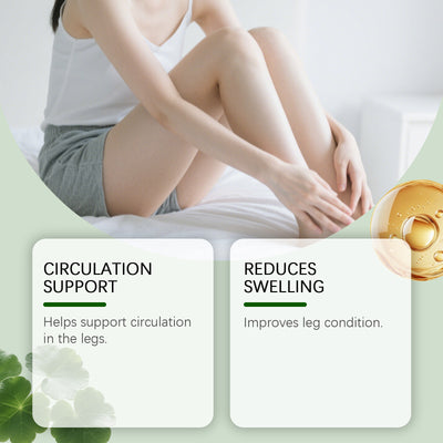 Varicose Vein Ease Paste Spider Leg Soreness Recovery Vasculitis Improve Blood Circulation Hydration Swelling Edema Relief Cream - LKBA