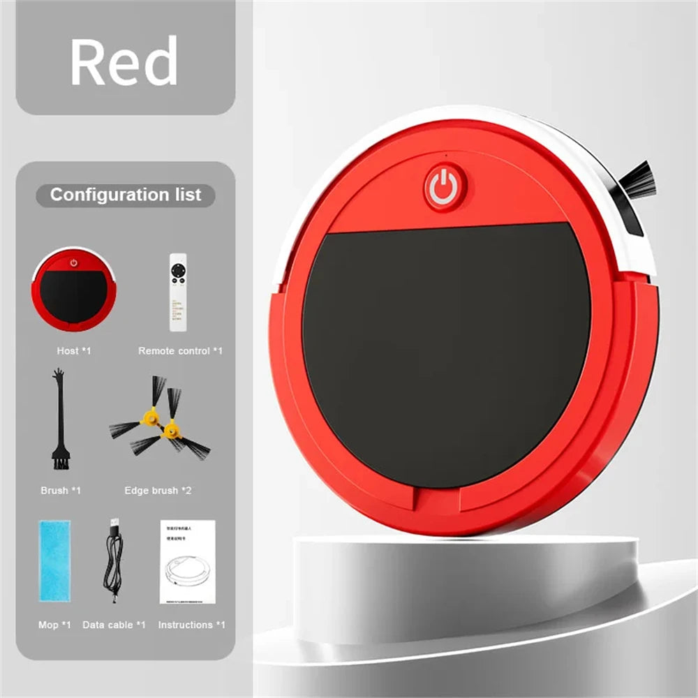 Multifunctional Cleaning Machine Smart Floor Sweep Mop Machine With Remote Control Vacuum Cleaner Home Low Noise Sweeping Robot - LKBA