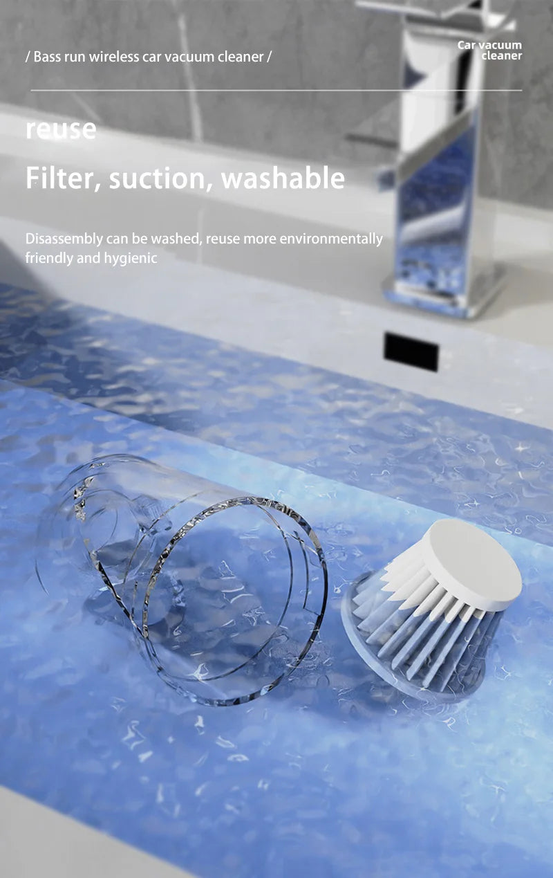 Xiaomi Multi-Purpose Vacuum Cleaner Wireless Charging Suction And Blowing Dual-Use Brushless Small mini Handheld Car High-Power - LKBA