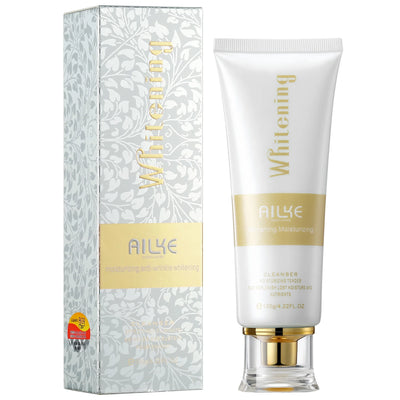 AILKE Whitening Anti-wrinkle Freckle Face Cream With Collagen Hyaluronic Acid Rose Skin Care Women Korean Facial Moisturizer Set - LKBA