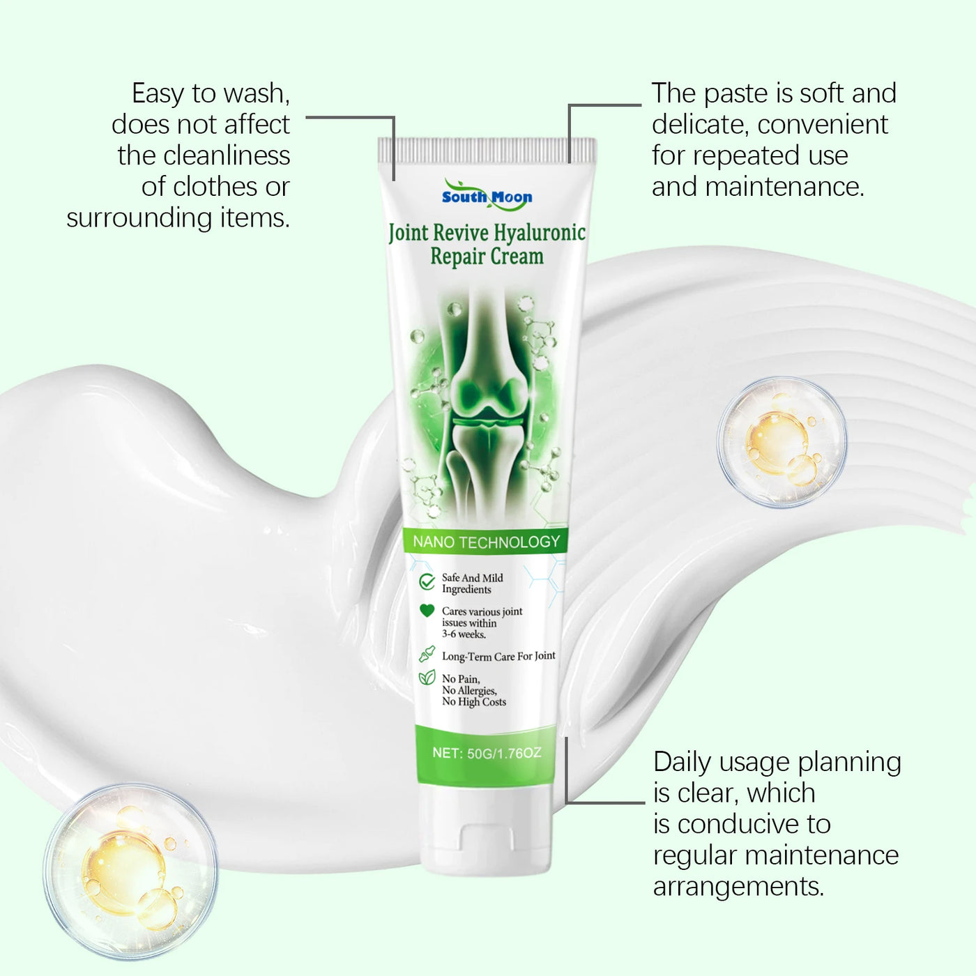 Meniscus Repair Cream Cure Knee Arthritis Back Shoulder Lumbar Analgesic Relieve Muscle Strain Joint Swelling Pain Relief Cream - LKBA