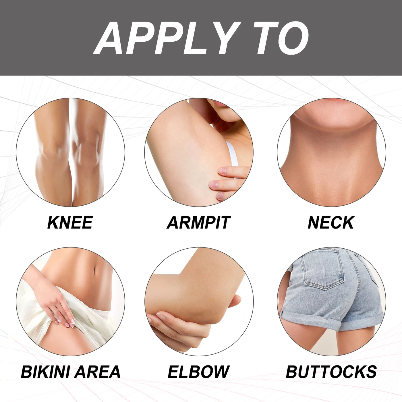 Whitening Cream Private Parts Underarm Bleaching Butt Knee Brighten Inner Thigh Intimate Parts Dark Remove Melanin Fine Skin - LKBA