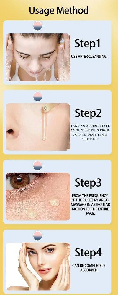 Remove Wrinkles Facial Serum Firm Skin Delay Aging Improve Dullness Brighten Moisturize Anti-Wrinkle Facial Essence - LKBA