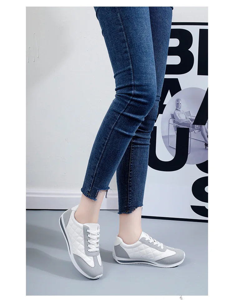 Spring Women's Sneakers Fashion Ladies Vulcanize Shoes Outdoor Running Walking Female Shoes Comfort Lightweight Sneakers Size 41 - LKBA