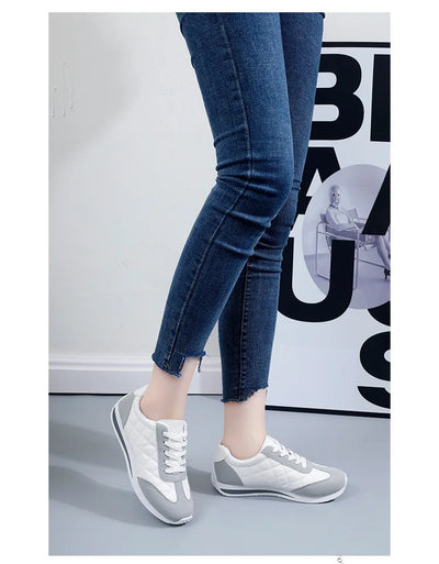 Spring Women's Sneakers Fashion Ladies Vulcanize Shoes Outdoor Running Walking Female Shoes Comfort Lightweight Sneakers Size 41 - LKBA