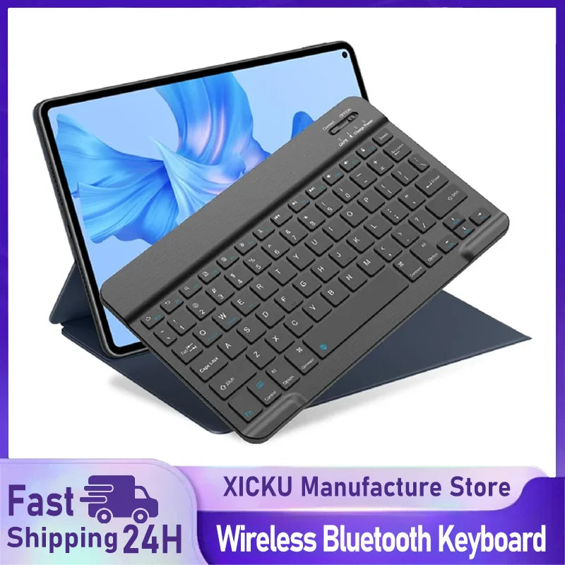 Bluetooth Keyboard for iPad 10th Generation iPad Pro 13 12 11 10 9 8 7 Inch iPad Air 13 11th iPad Mini, Tablets - LKBA