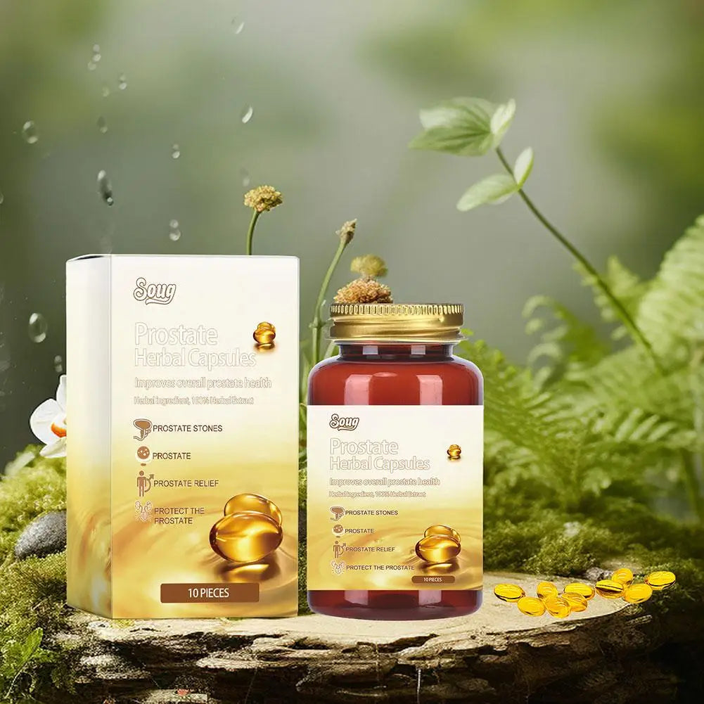 30pcs Prostate Natural Herbal Capsules Prostate Urgency Symptoms Remover Capsules For Men Soothing Body Health Care - LKBA