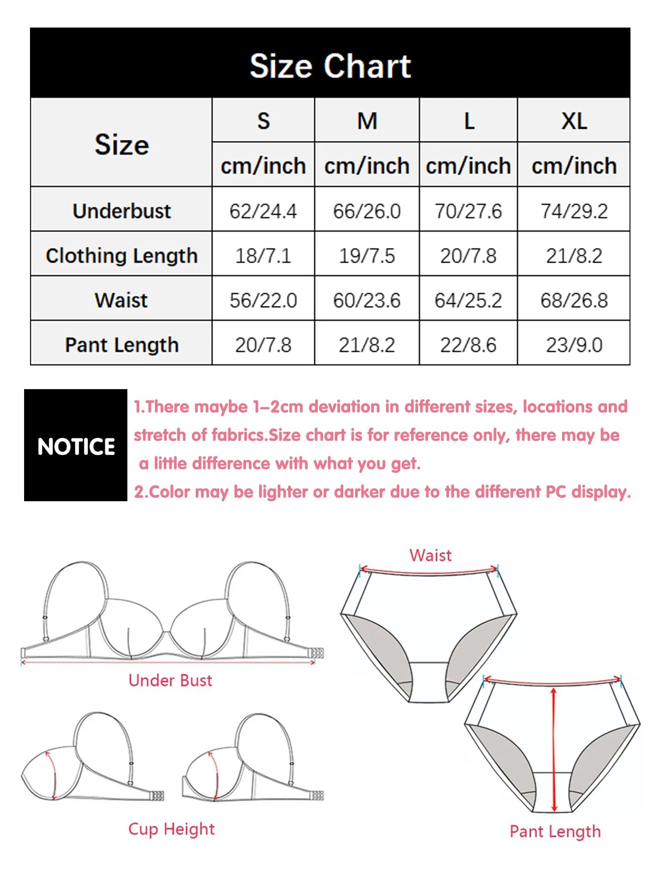 Sexy Lace Front Closure Wireless Bra & Panty Set Women's Underwear Lingerie Comfortable Push Up Bralette - LKBA