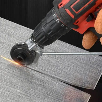 Electric Drill Refitting Plate Shears Effortlessly Cut Through Stainless Steel, Aluminum & Iron Sheet - LKBA