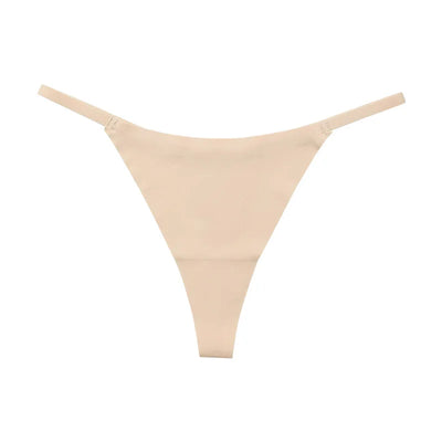 Hot Sale Sexy Ladies T-back Skin-friendly Underpants Stretch Thongs Women Underwear G-string seamless panties for women - LKBA