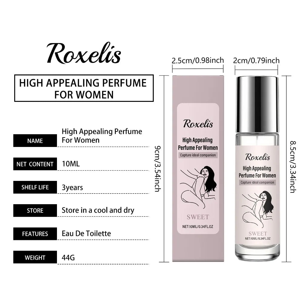 Feminine charm perfume, natural fragrance, multi-layered, sweet fragrance, portable, daily commuting, dating, Eau de Perfume - LKBA