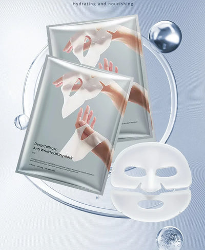 Deep Collagen Anti Wrinkle Lifting Mask Collagen Face Mask Overnight, Deep Collagen Mask for Lifting Firming Moisturizing - LKBA