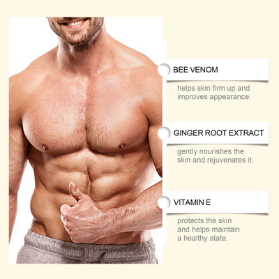 Man Chest Firming Oil Gynecomastia Tightening Remove Excess Fat Strengthen Chest Muscles - LKBA