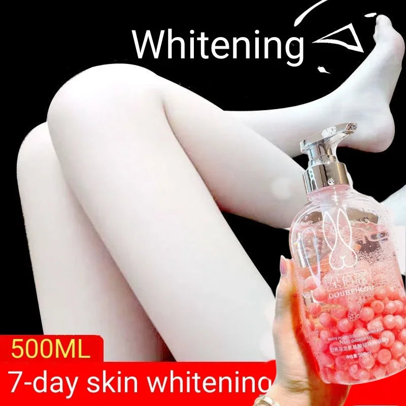 Whitening Shower Gel Women Body Wash Men's Oil Bath Cleansers Bath Beauty Health Cleaning Dirt - LKBA
