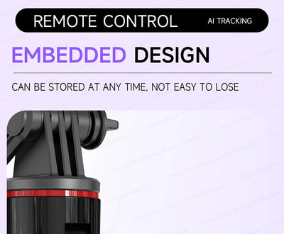 C22 AI Face Tracking Handheld Gimbal Stabilizer 360° Rotation Shoot Selfie Stick Tripod - LKBA