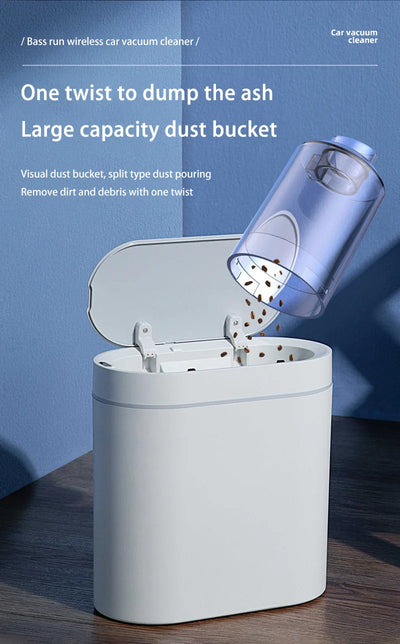 Xiaomi Multi-Purpose Vacuum Cleaner Wireless Charging Suction And Blowing Dual-Use Brushless Small mini Handheld Car High-Power - LKBA