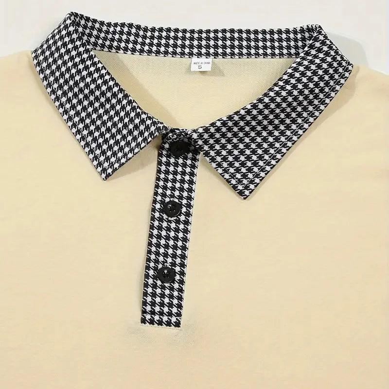 Spring and Autumn Men's Long Sleeve Polo Shirt Classic Business Office T-shirt Male Street Casual Fashion Solid Color Top - LKBA