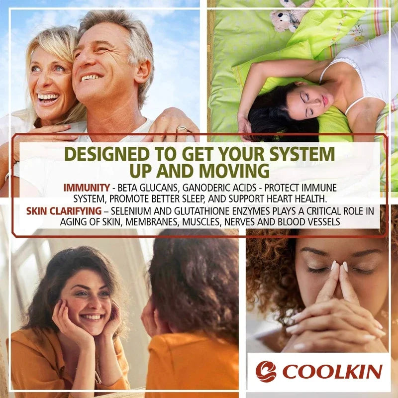 10 Mushroom Complex - Boost Energy, Improve Brain Function, Enhance Memory and Concentration, and Boost Immunity - LKBA