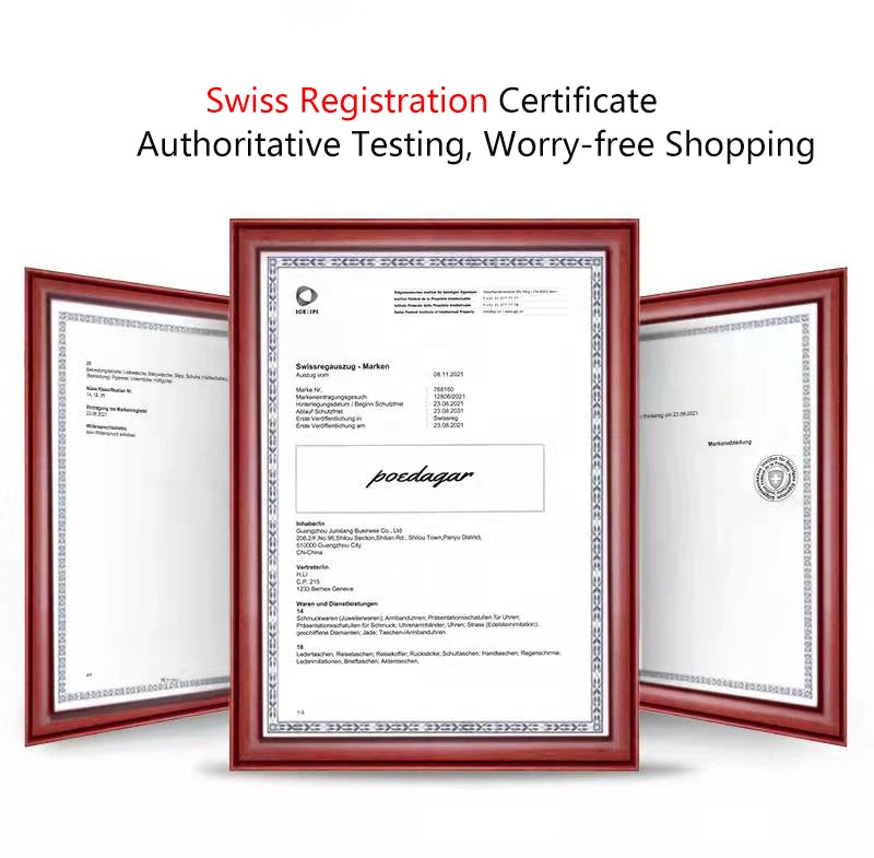 POEDAGAR Elegant Fashion Woman's Watch Waterproof Leather Quartz Watches For Women Luxury High Quality Casual Dress Ladies Watch - LKBA