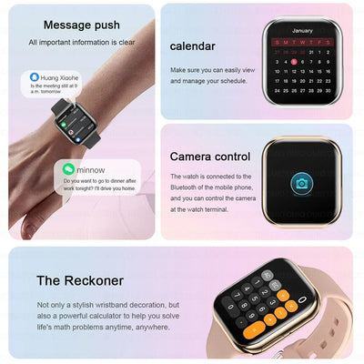 2025 New Series 10 For Apple Watch 10 SmartWatch GPS trajectory tracking NFC Bluetooth Call IP68 Waterproof Smart watch For IOS - LKBA