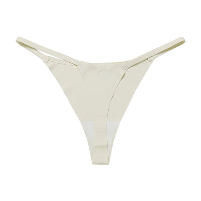 Hot Sale Sexy Ladies T-back Skin-friendly Underpants Stretch Thongs Women Underwear G-string seamless panties for women - LKBA
