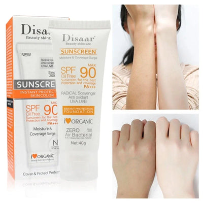 Facial Body Sunscreen Whitening Sun Cream SPF 90 Moisturizing Anti-Aging Oil-control Dust Oil Control Skin Care - LKBA