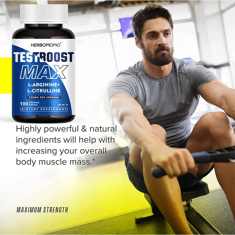 L-Arginine & L-Citrulline 100 Capsules Non-GMo Supports Reproductive Health Natural Energizer, Plant-Based, Pure &  Organic - LKBA