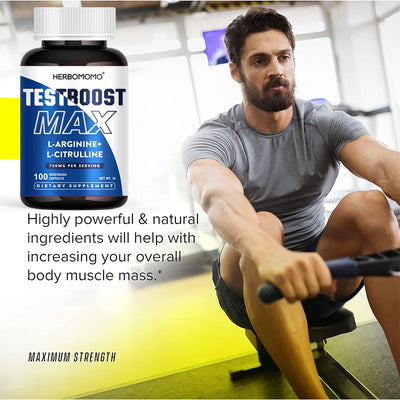 L-Arginine & L-Citrulline 100 Capsules Non-GMo Supports Reproductive Health Natural Energizer, Plant-Based, Pure &  Organic - LKBA