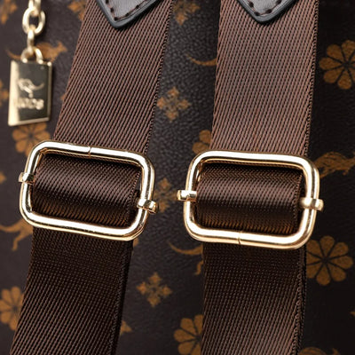 Ladies Backpack Designer High Quality Leather Women Bag Luxury Fashion Printing Tassel School Bags Large Capacity Backpacks Sac - LKBA