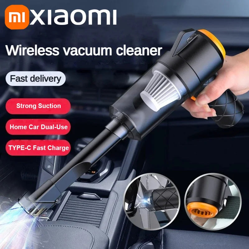 Xiaomi Multi-Purpose Vacuum Cleaner Wireless Charging Suction And Blowing Dual-Use Brushless Small mini Handheld Car High-Power - LKBA