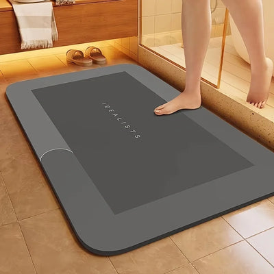 Super Absorbent Bathroom Floor Mat - Quick-drying and slip-resistant - LKBA