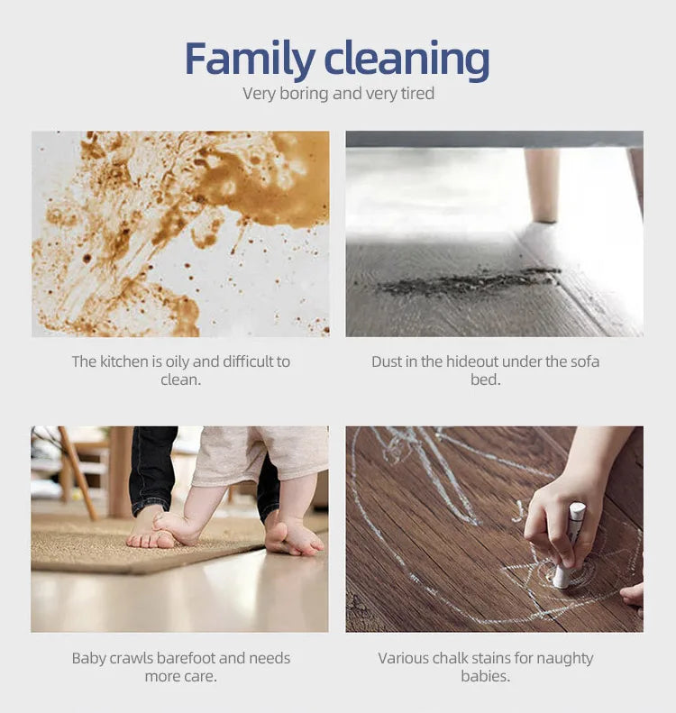 Automatic App Control Vacuum Cleaner Household Floor Sweeper Water Tank Wet Dry Electric Mop Robot Vacuum Cleaning Machine - LKBA