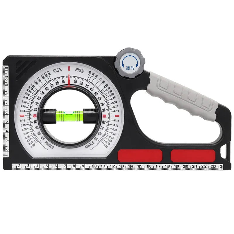 High Precision Angle Slope Measuring Instrument Magnetic Level Bubble Inclinometer Protractor Angle Finder Slope Scale Level - LKBA